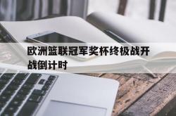 欧洲篮联冠军奖杯终极战开战倒计时
